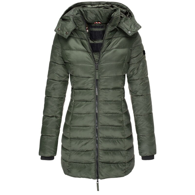 Elise - Premium Long Down Jacket