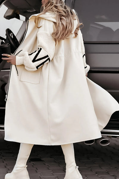 Leona™ Hooded Patchwork Jacket