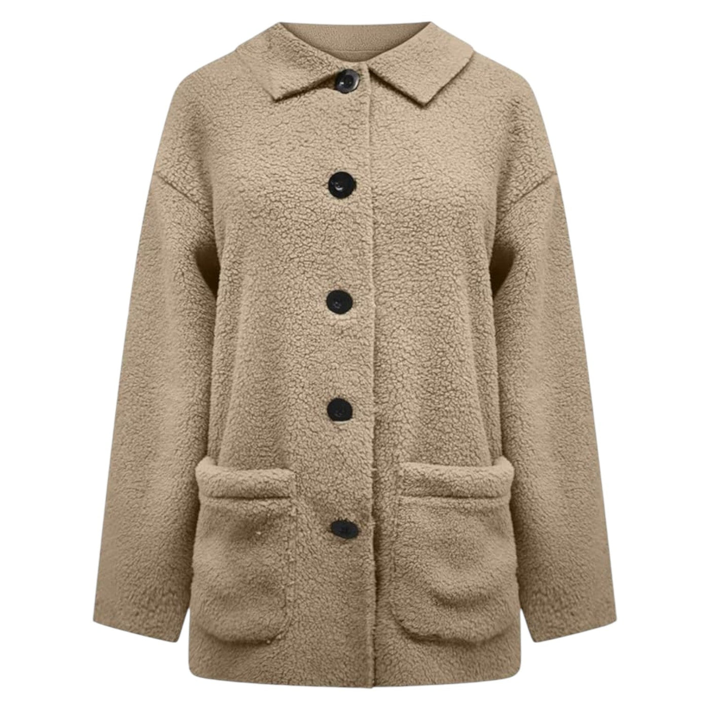 Nora™ Cozy Button-Up Coat