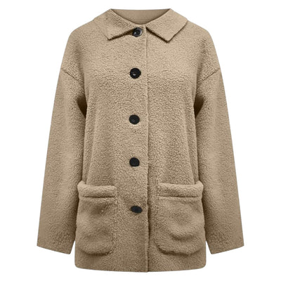 Nora™ Cozy Button-Up Coat