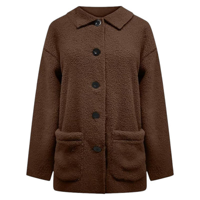 Nora™ Cozy Button-Up Coat