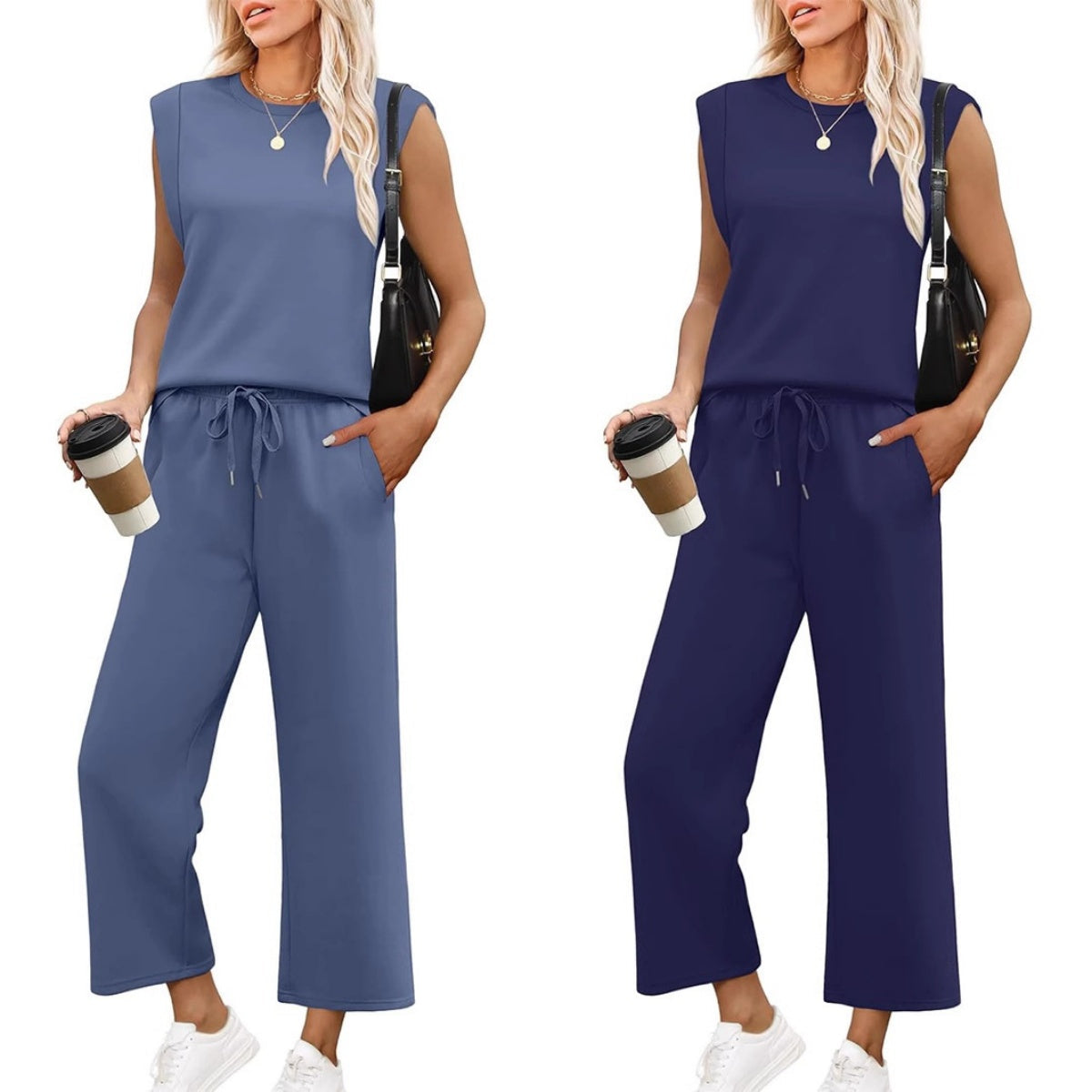 Ania | Women's Two-Piece Set – Soft, Slim, and Stylish
