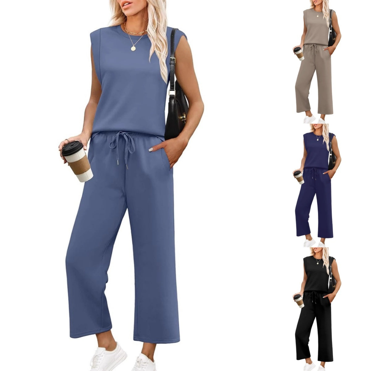 Ania | Women's Two-Piece Set – Soft, Slim, and Stylish