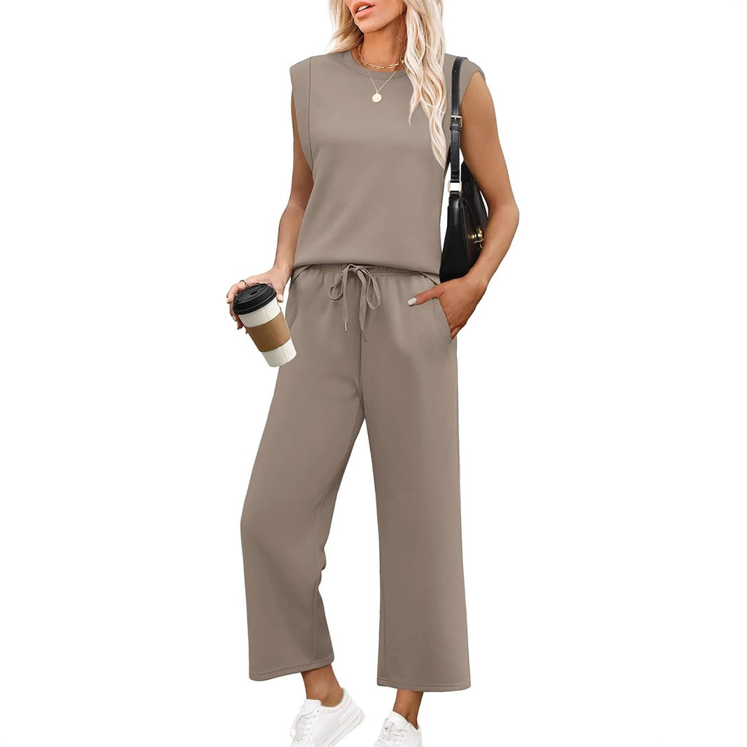 Ania | Women's Two-Piece Set – Soft, Slim, and Stylish