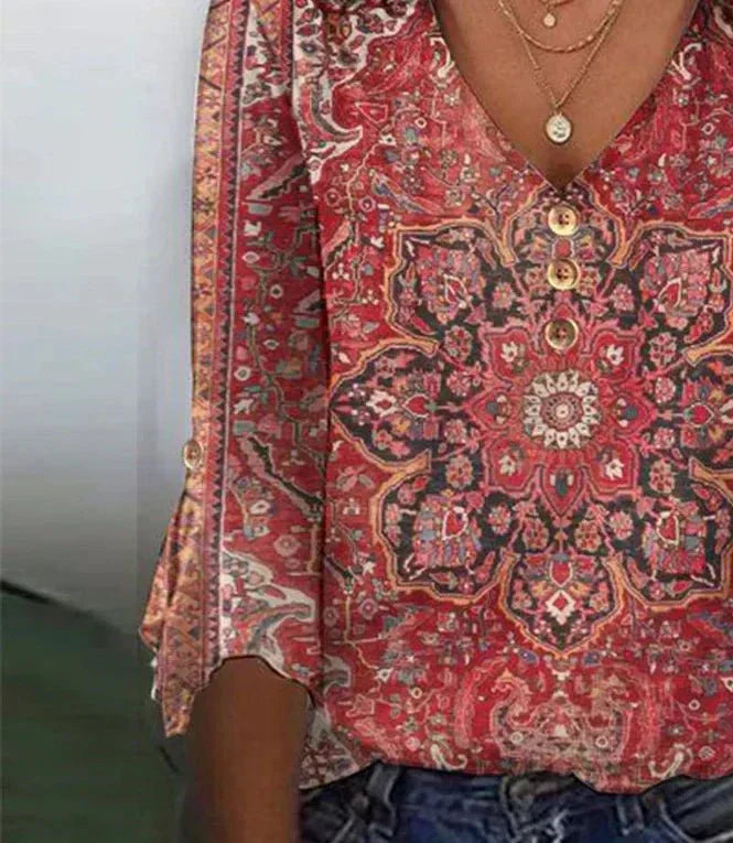 Karina | Vintage Boho Blouse